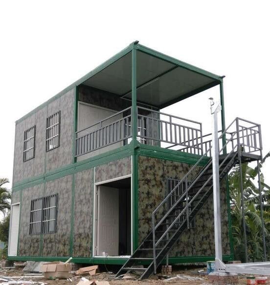Portable Tiny Moveable Custom Container House Light Steel Structure Eco Friendly